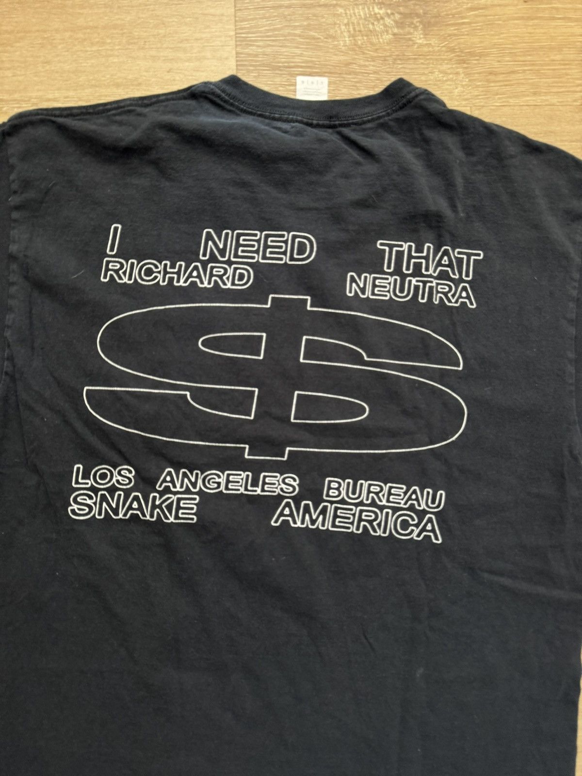Los Angeles Apparel ‘I Need That Richard Neutra Money’ Vintage Pocket Tee Size US L / EU 52-54 / 3 - 10 Thumbnail