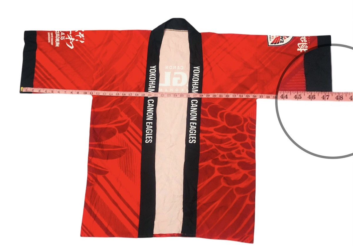Japanese Brand Japan rugby league Yokohama canon eagle fans kimono Size US XL / EU 56 / 4 - 8 Thumbnail