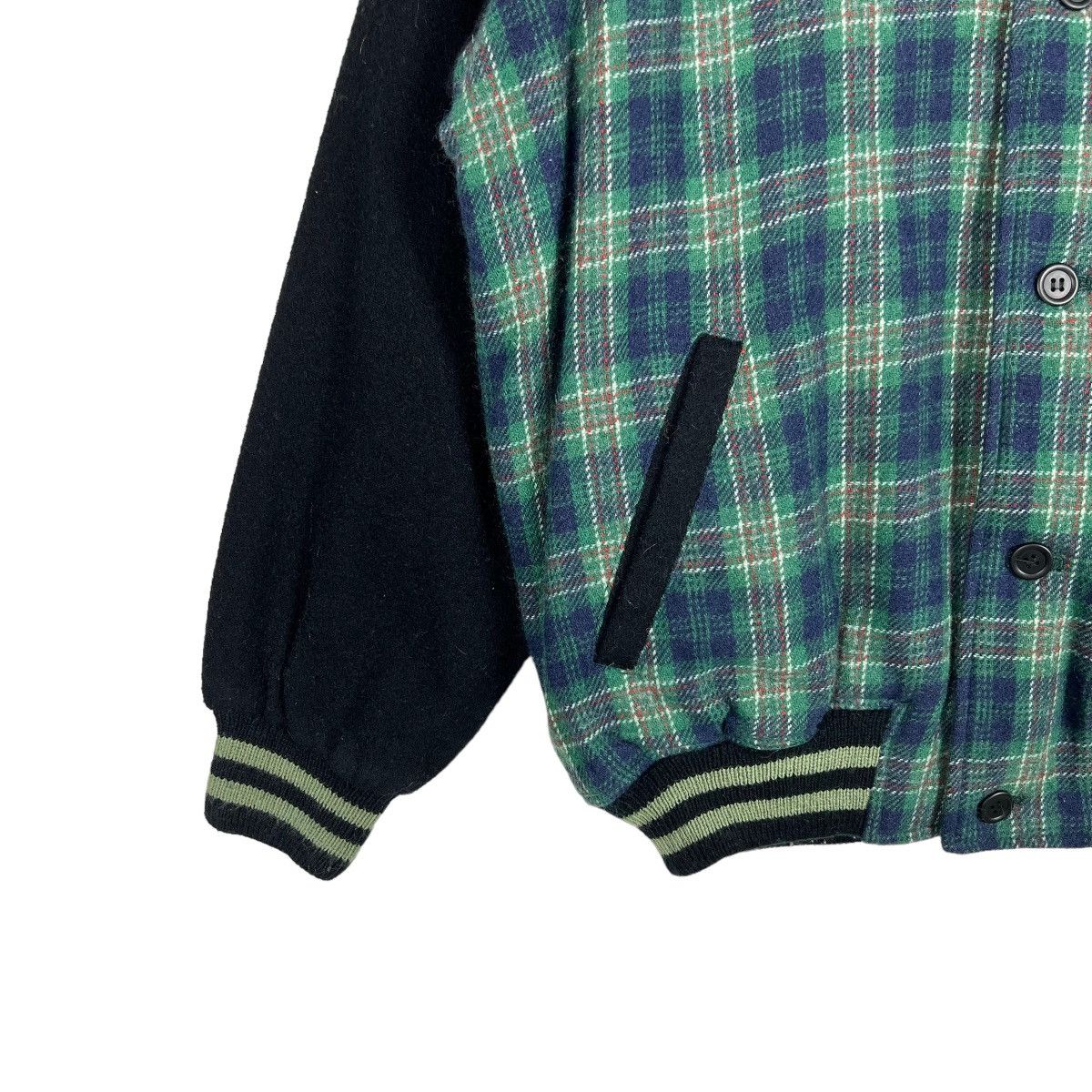 Japanese Brand 🔥 CABIN TARTAN PLAID BOMBER JACKET Size US L / EU 52-54 / 3 - 4 Thumbnail
