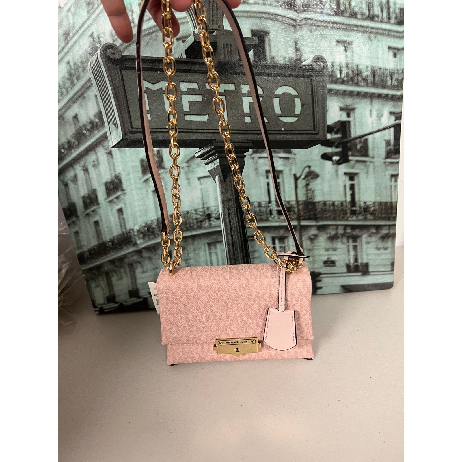 Michael Kors Michael Kors 35F2G0EC5B Cece Small Logo Shoulder Bag Size ONE SIZE - 7 Thumbnail