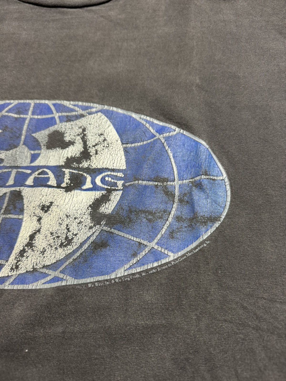 Rap Tees Wu Tang 1997 Vintage Polygram Rap T-Shirt Size US XXL / EU 58 / 5 - 4 Thumbnail