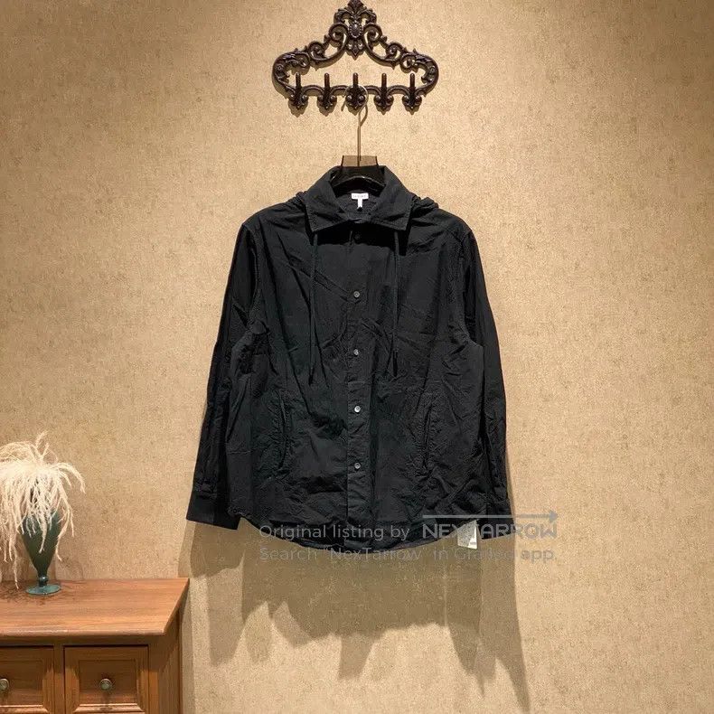 Loewe Loewe 24 Model Removable Hood Shirt Jacket Size XS / US 0-2 / IT 36-38 - 1 Thumbnail