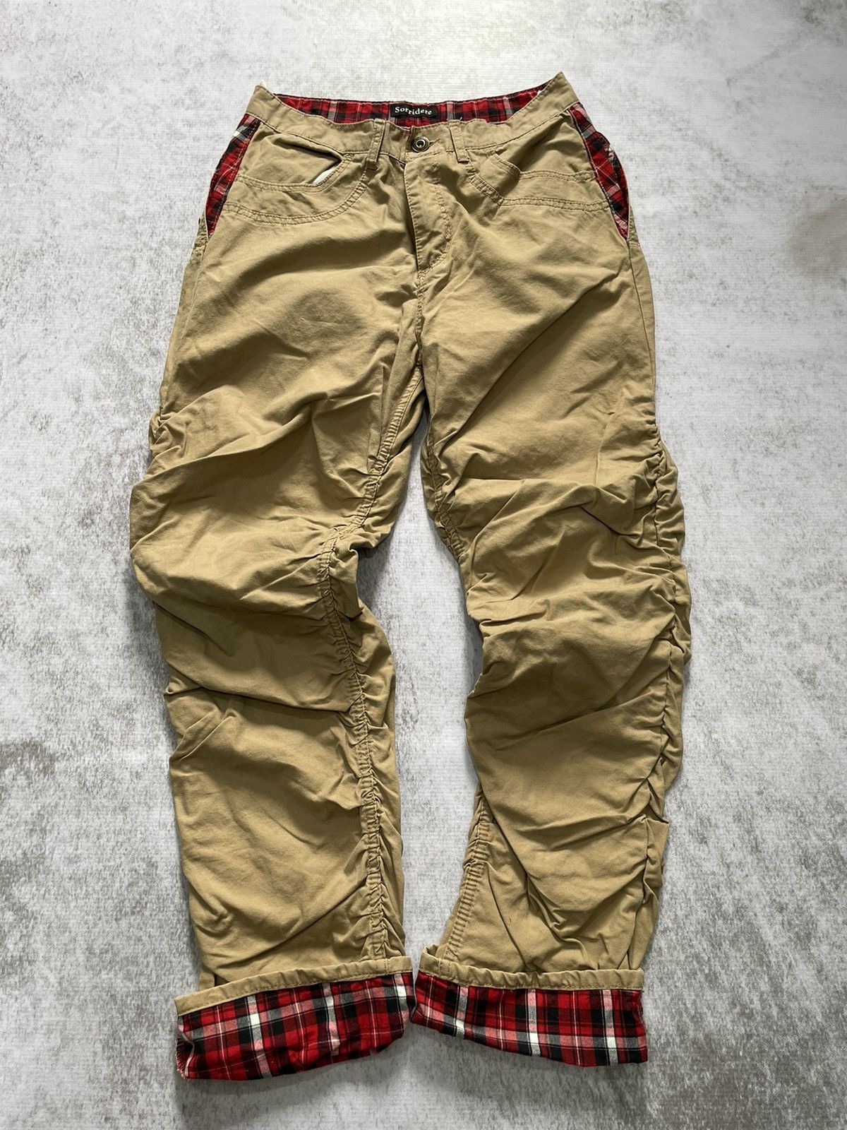 Kapital 2000s sorridere tartan japan pants y2k style Size US 29 - 1 Thumbnail
