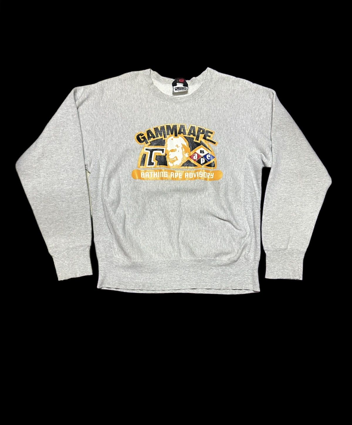 Bape Gamma Ape Crewneck Size US L / EU 52-54 / 3 - 1 Thumbnail