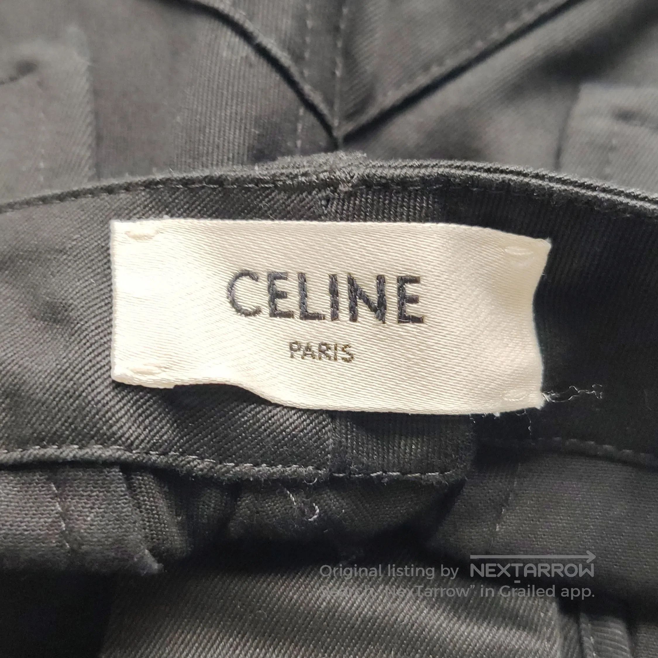 Celine Celine Black Cotton Cargo Shorts M. Size US 30 / EU 46 - 9 Thumbnail