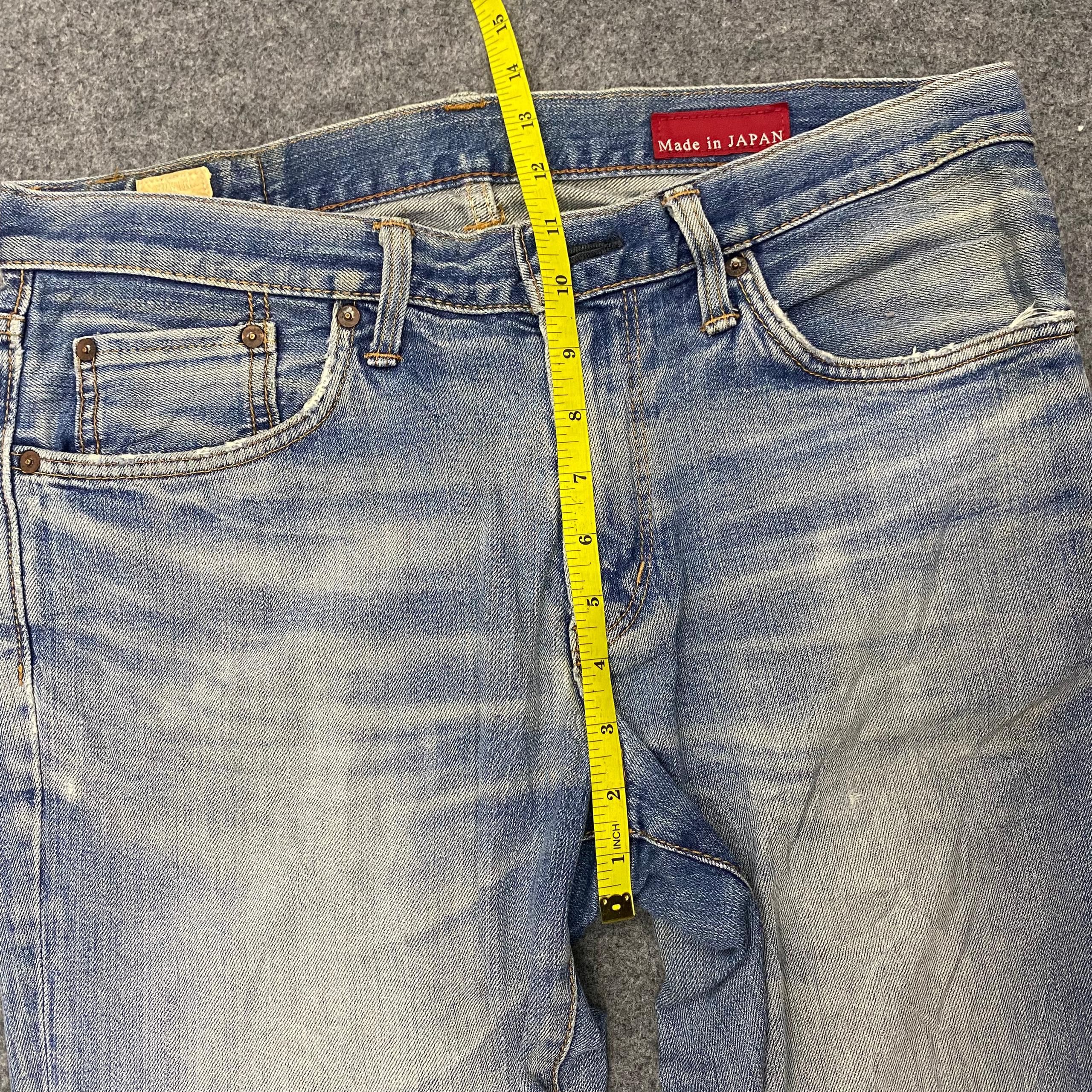 Edwin 💥Best Offer💥Vintage Edwin E503R Distressed Denim Size US 34 / EU 50 - 5 Thumbnail