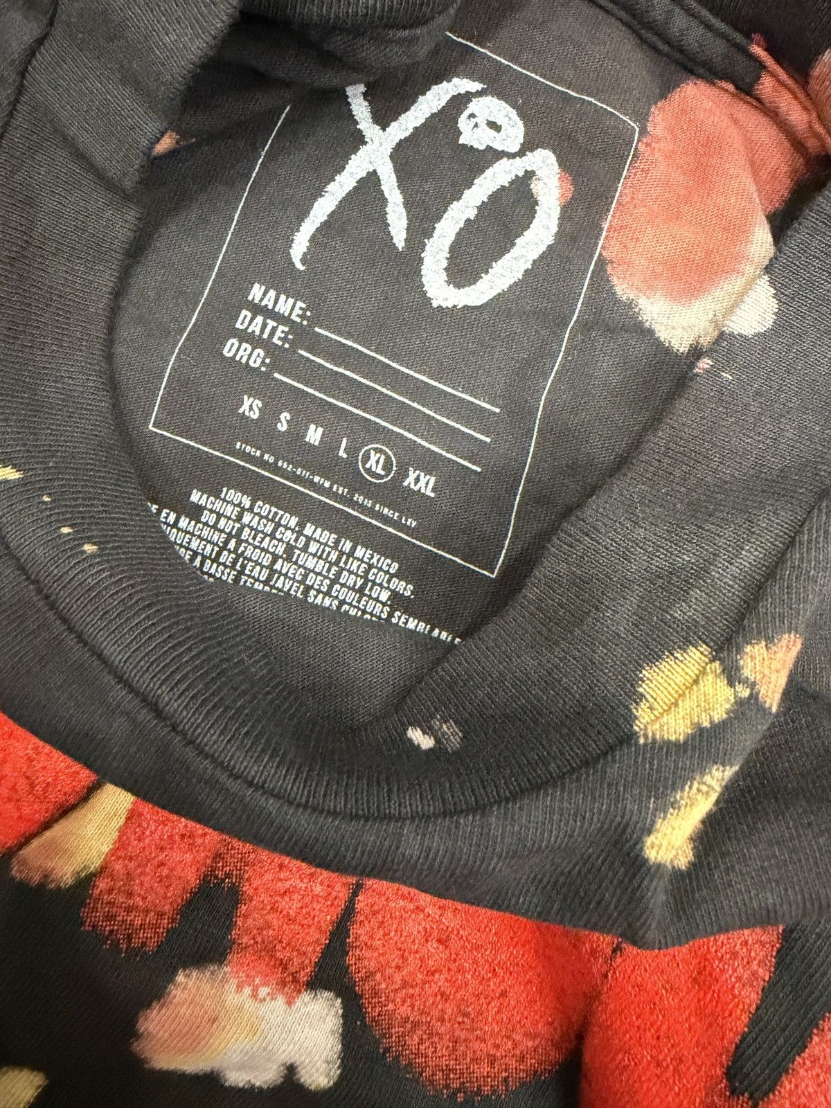 The Weeknd The Weeknd XO After Hours All Over Print T Shirt XL Size US XL / EU 56 / 4 - 4 Thumbnail
