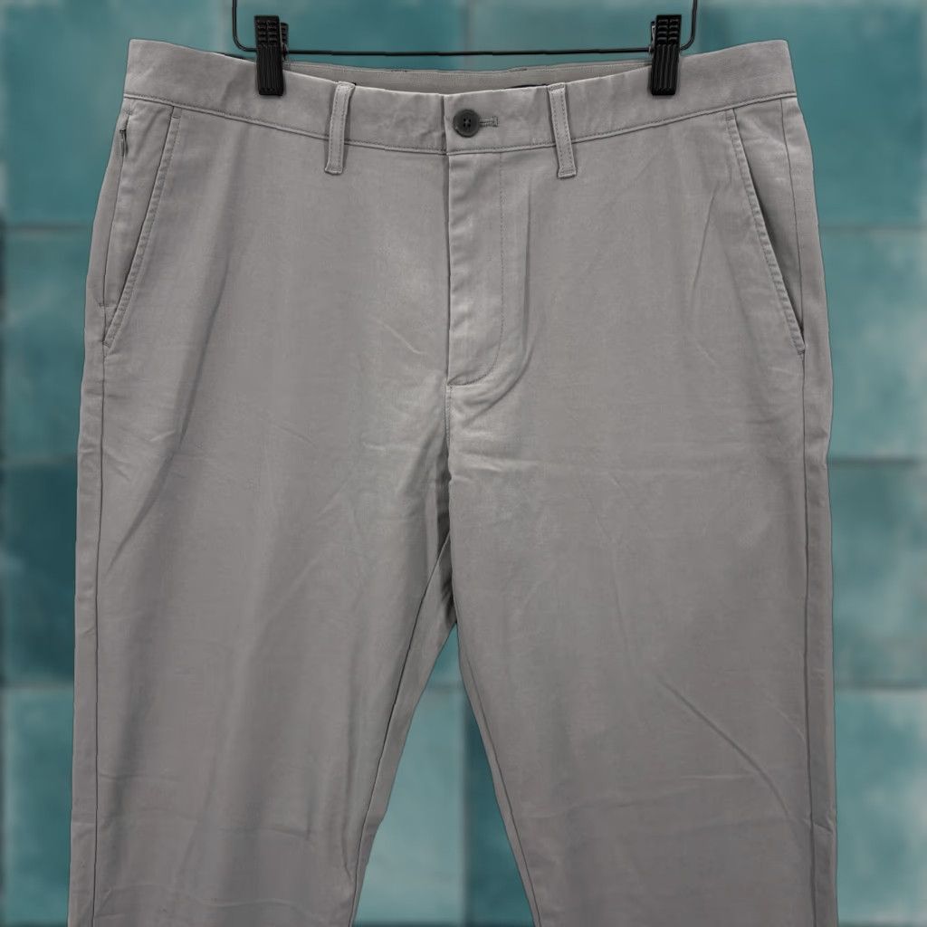 J.Crew J.CREW Flex Pants Mens 34x32 Gray Straight Fit TruTemp 365 Chino Casual Golf NWT Size US 34 / EU 50 - 1 Thumbnail