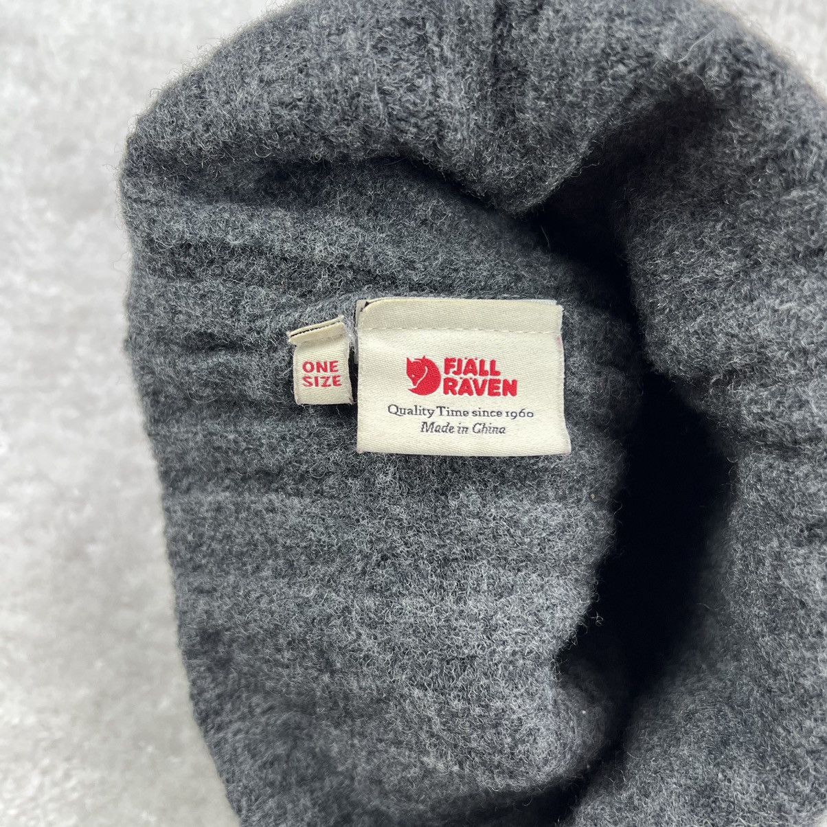 Fjallraven Fjallraven Byron Wool Gray Hat Size ONE SIZE - 8 Thumbnail