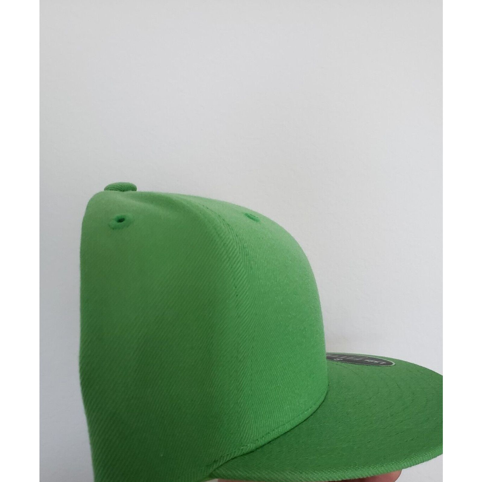 Lids Lids Hat Cap Blank Grandslam Fitted Size 8 Lime Green Size ONE SIZE - 2 Thumbnail