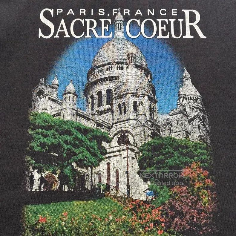 Balenciaga Balenciaga Classic Church Print Hoodie Size US S / EU 44-46 / 1 - 6 Thumbnail