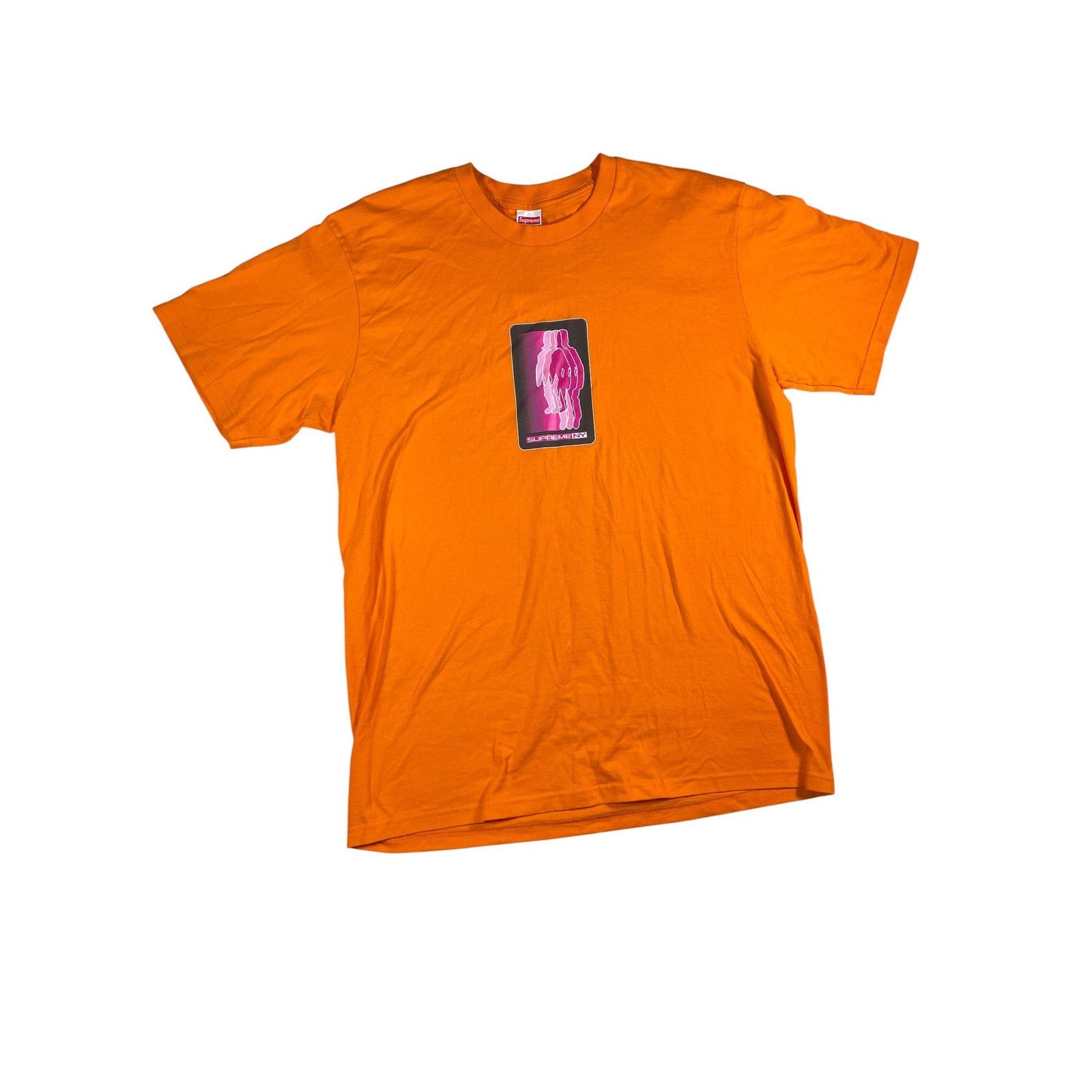 Supreme Supreme Blur Orange Tee Size US L / EU 52-54 / 3 - 1 Thumbnail