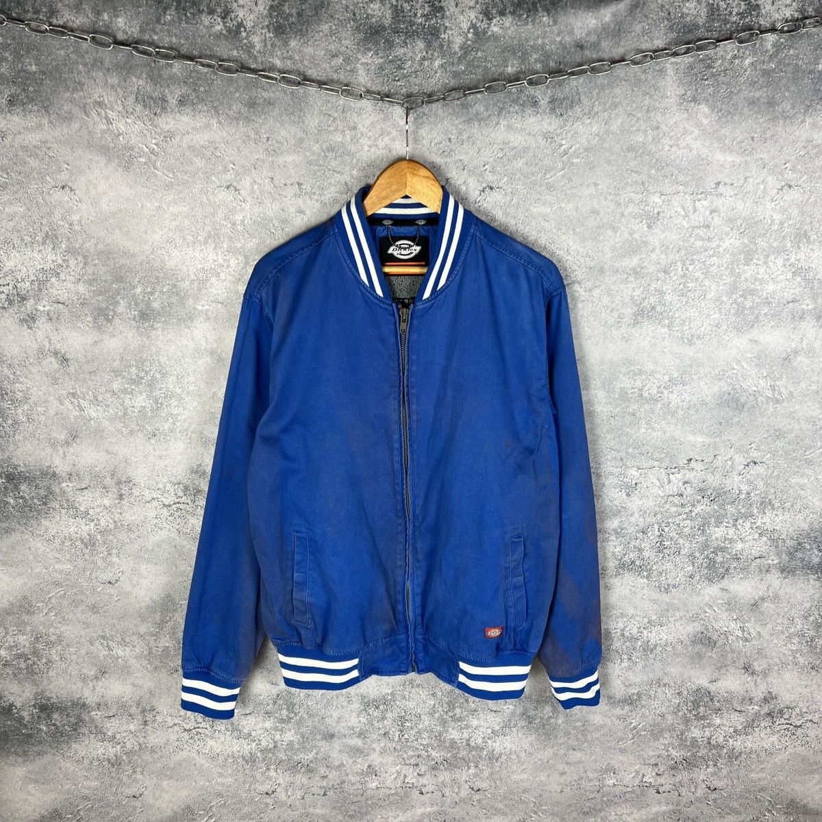 Dickies Dickies Bomber Jacket Men's Size XL Blue Long Sleeve Size US XL / EU 56 / 4 - 1 Thumbnail