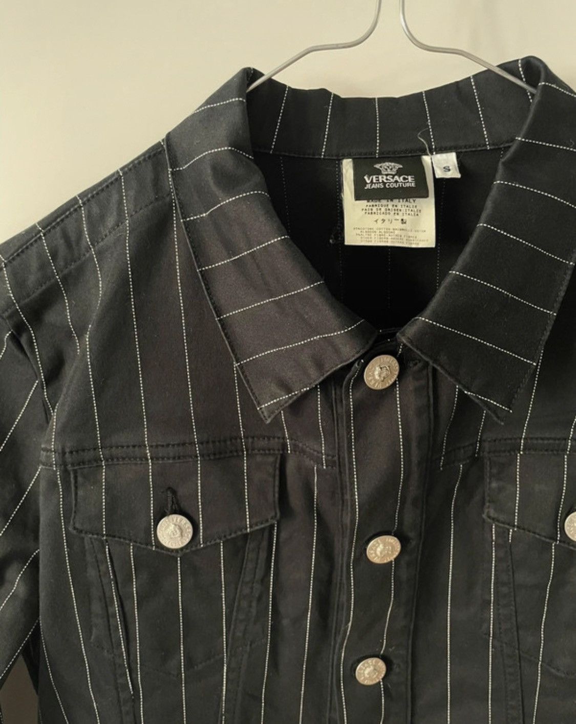 Versace Versace Jeans Couture cotton jacket Size S / US 4 / IT 40 - 4 Thumbnail