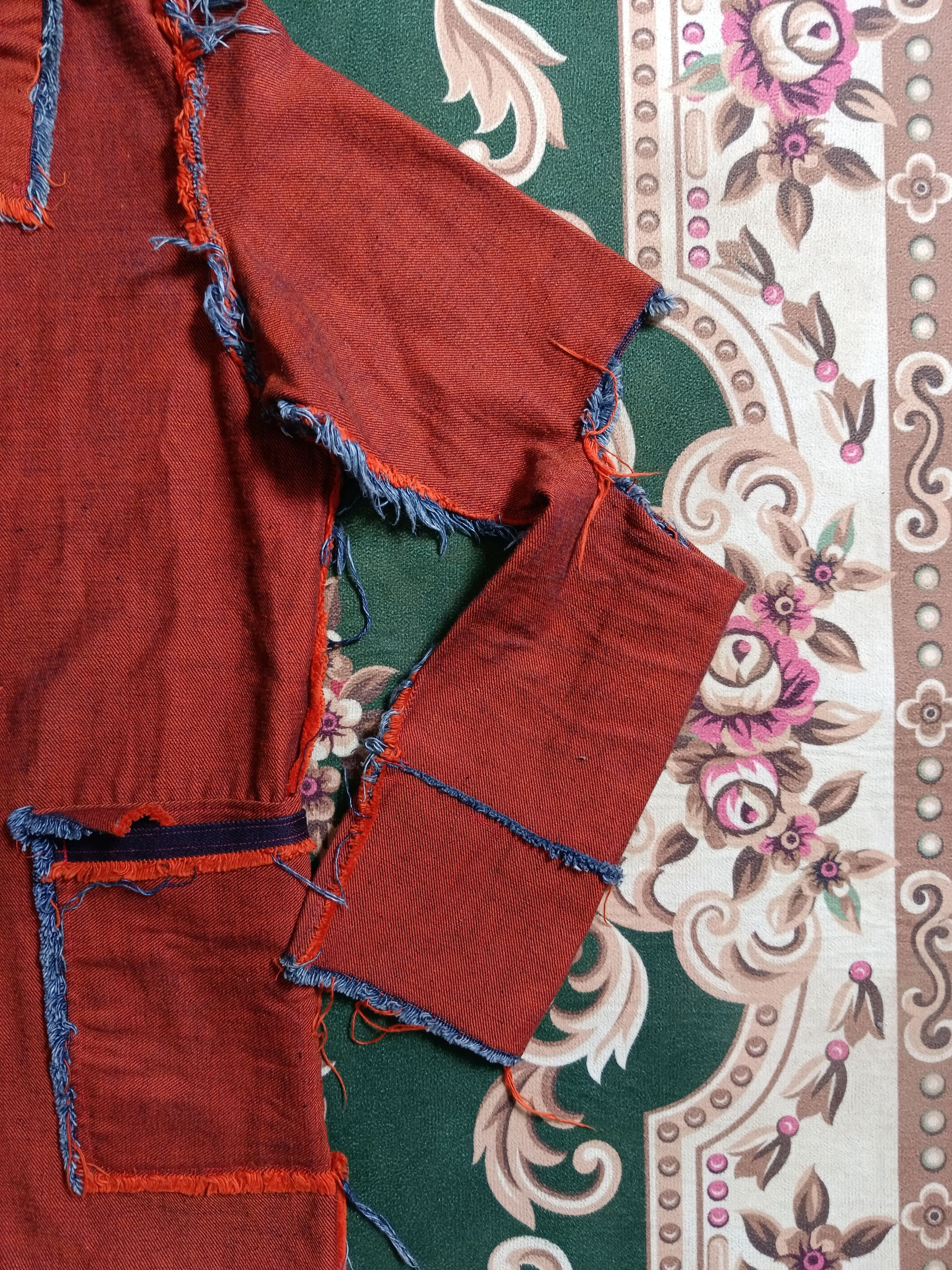 Japanese Brand PACTHWORK SEDI JACKET SELVEDGE JAPANESE UNBRAND Size S / US 4 / IT 40 - 4 Thumbnail