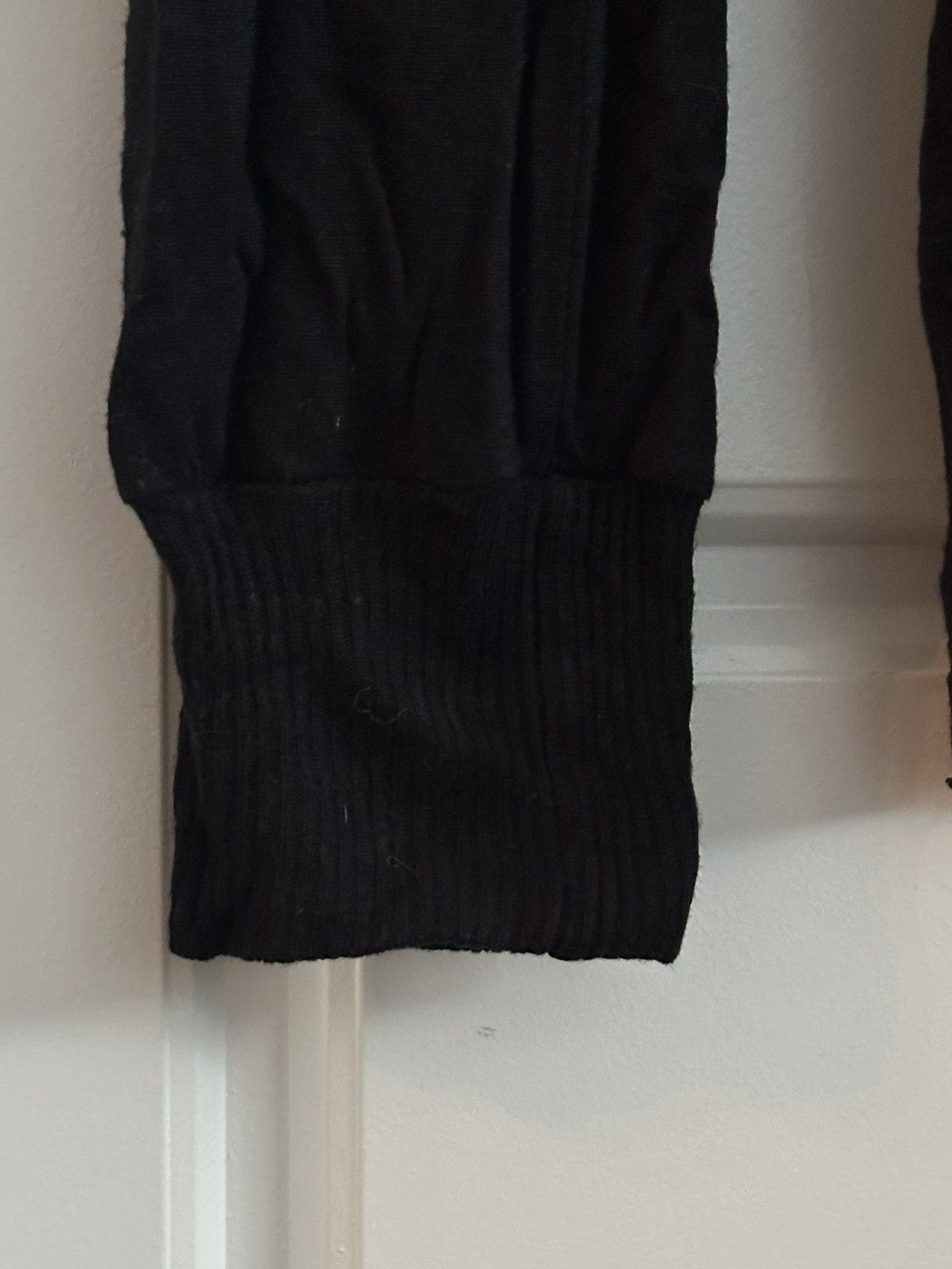Rick Owens Black Silk/Rayon Longsleeve w Ribbed Cuffs Size US M / EU 48-50 / 2 - 7 Thumbnail