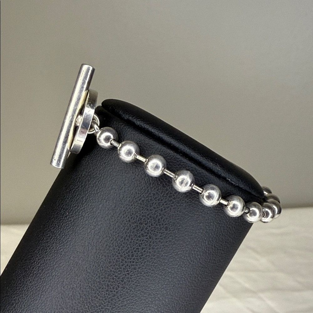 Gucci Gucci Sterling Silver Boule Toggle Bracelet 7.5” Size ONE SIZE - 2 Thumbnail