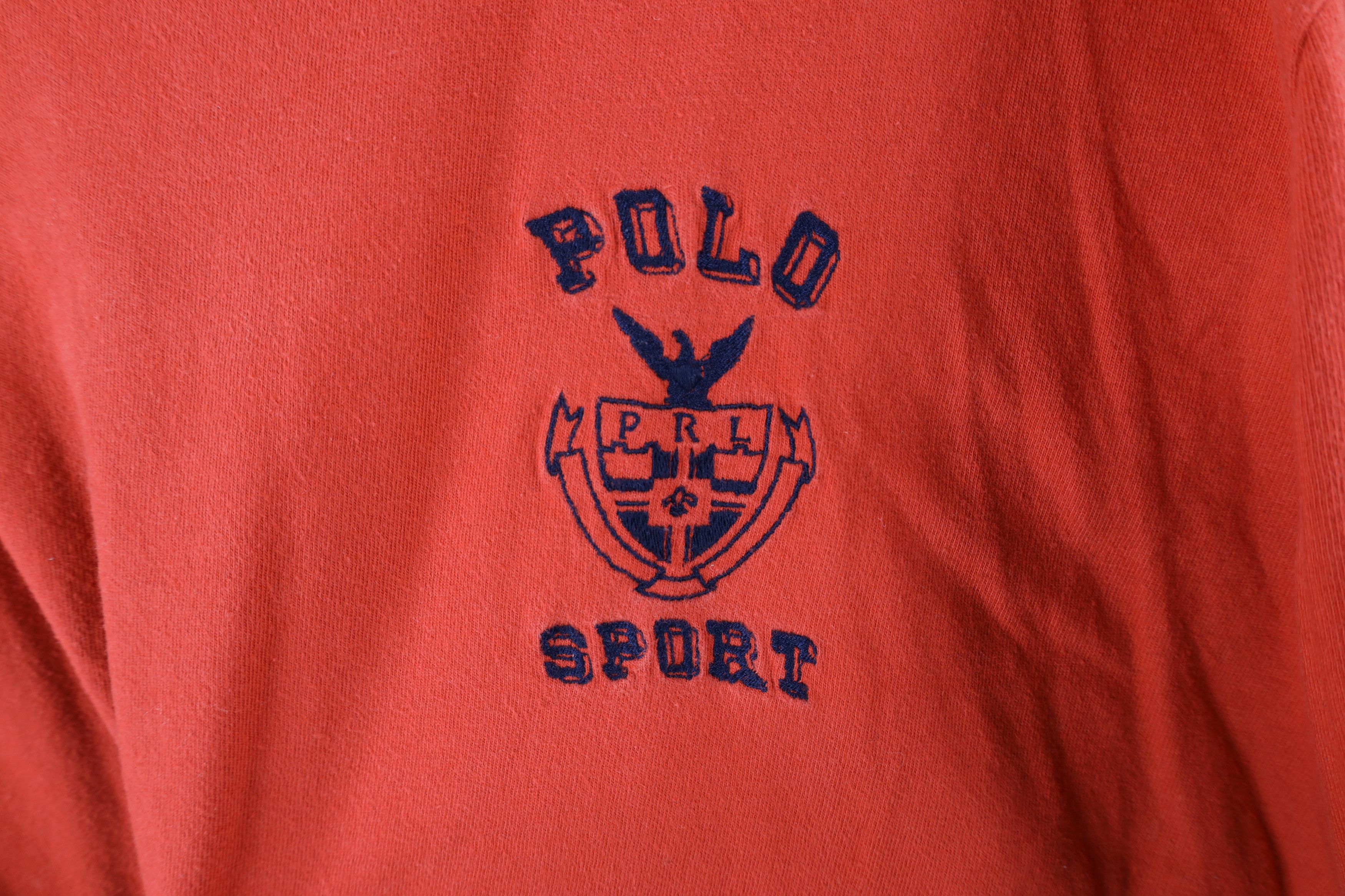 Polo Ralph Lauren Vintage 90s Polo Sport Ralph Lauren Out Long Sleeve T-Shirt Size US XL / EU 56 / 4 - 5 Thumbnail