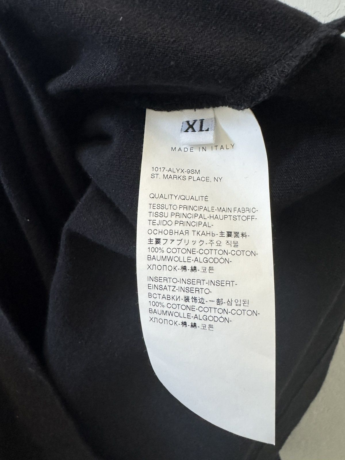 1017 ALYX 9SM 1017 A L Y X 9SM Logo Graphic Tee Size US XL / EU 56 / 4 - 10 Thumbnail