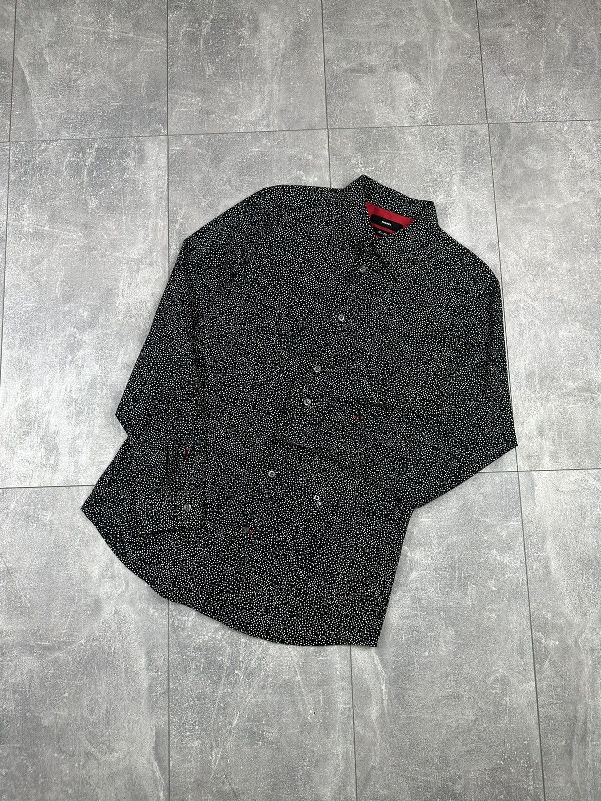 Diesel Diesel Luxury Shirt Button Up Night Sky Size US M / EU 48-50 / 2 - 2 Thumbnail