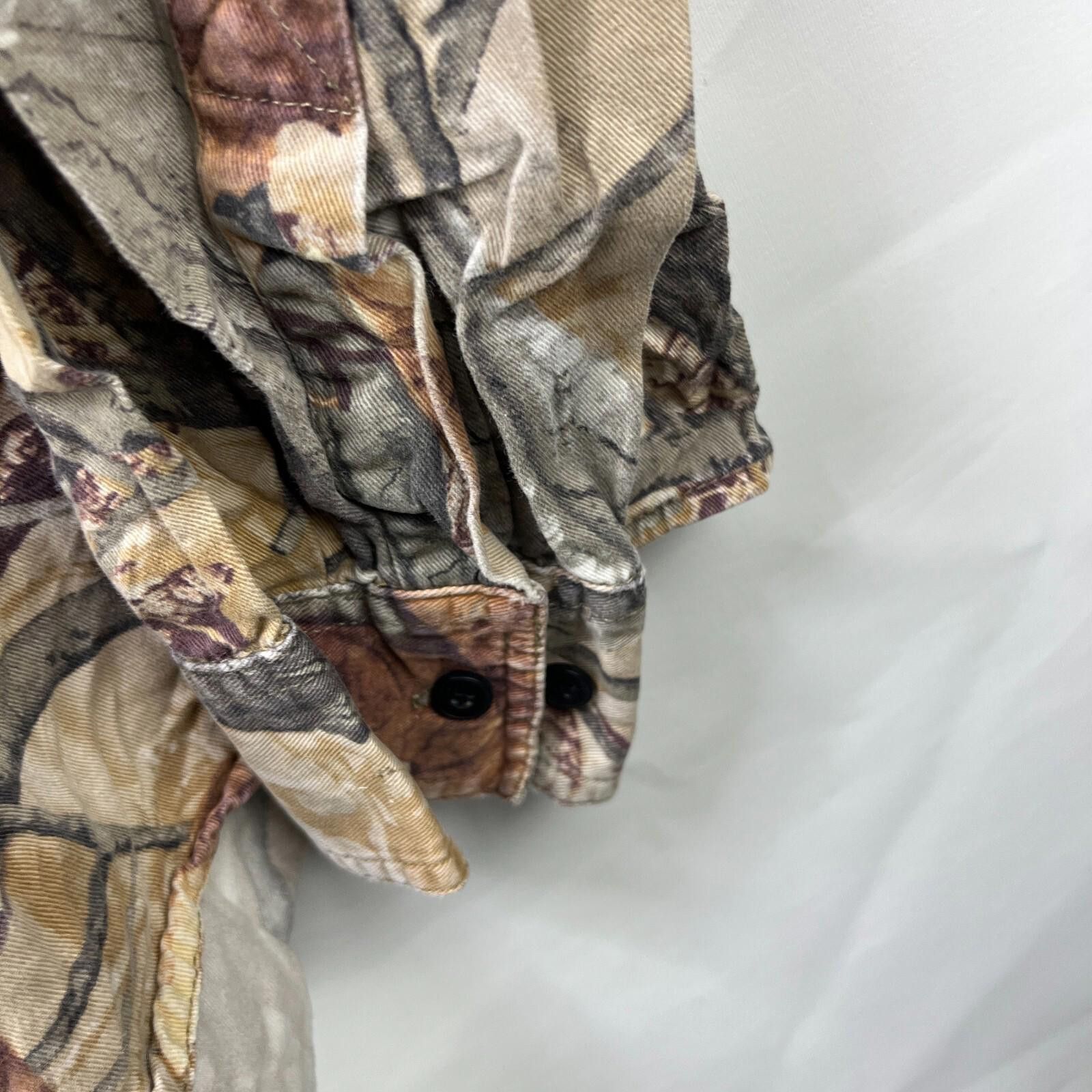 Vintage Vintage Camo Tree Button-Up Long Sleeve Shirt 2XL Size US XXL / EU 58 / 5 - 5 Thumbnail