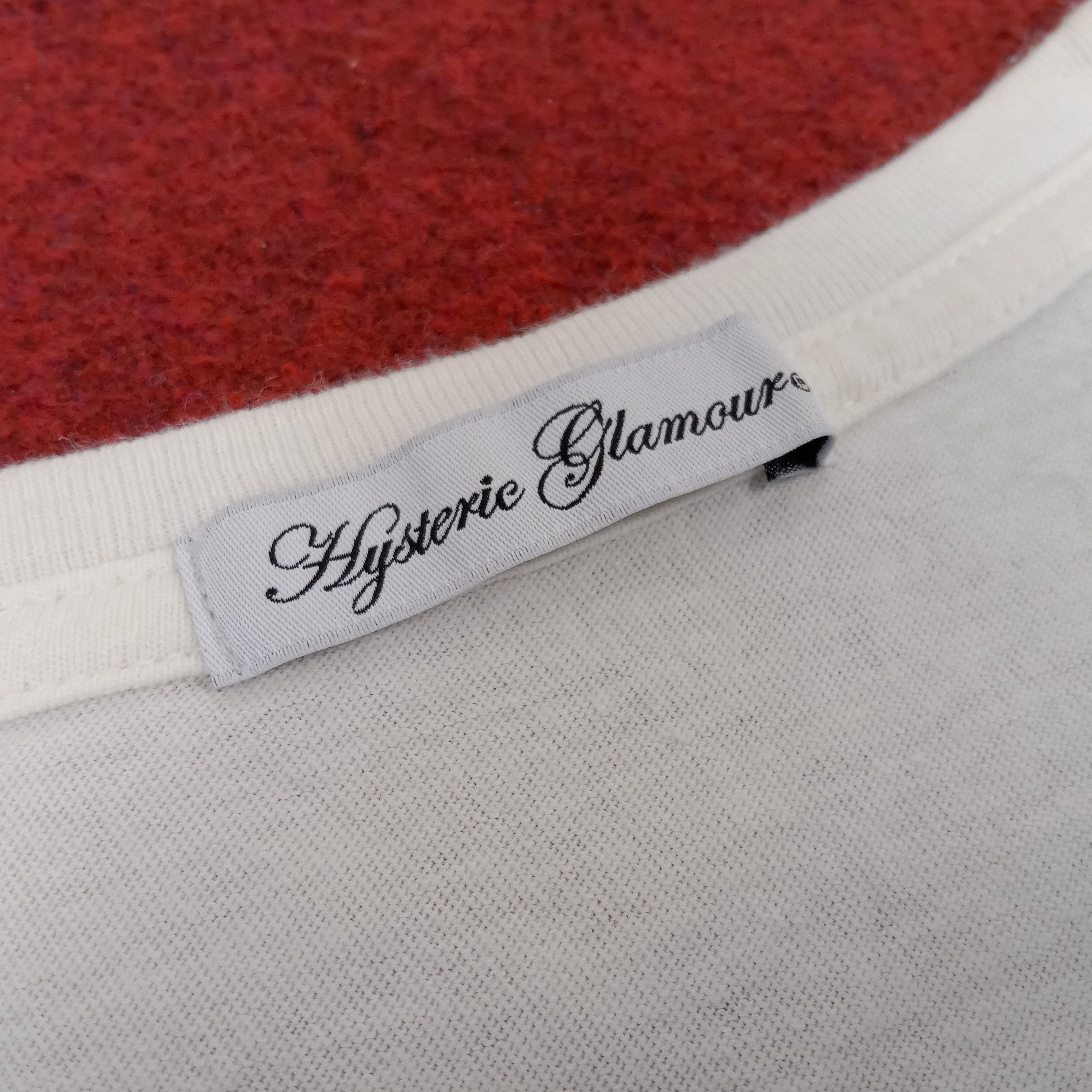 Hysteric Glamour Hysteric Glamour Japanese Brand Center Design Tshirt Size XS / US 0-2 / IT 36-38 - 5 Thumbnail