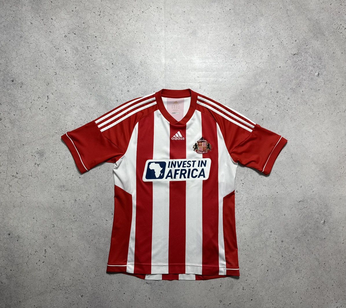 Adidas Adidas FC Sunderland 2012/2013 Vintage Soccer Jersey Size US M / EU 48-50 / 2 - 1 Thumbnail