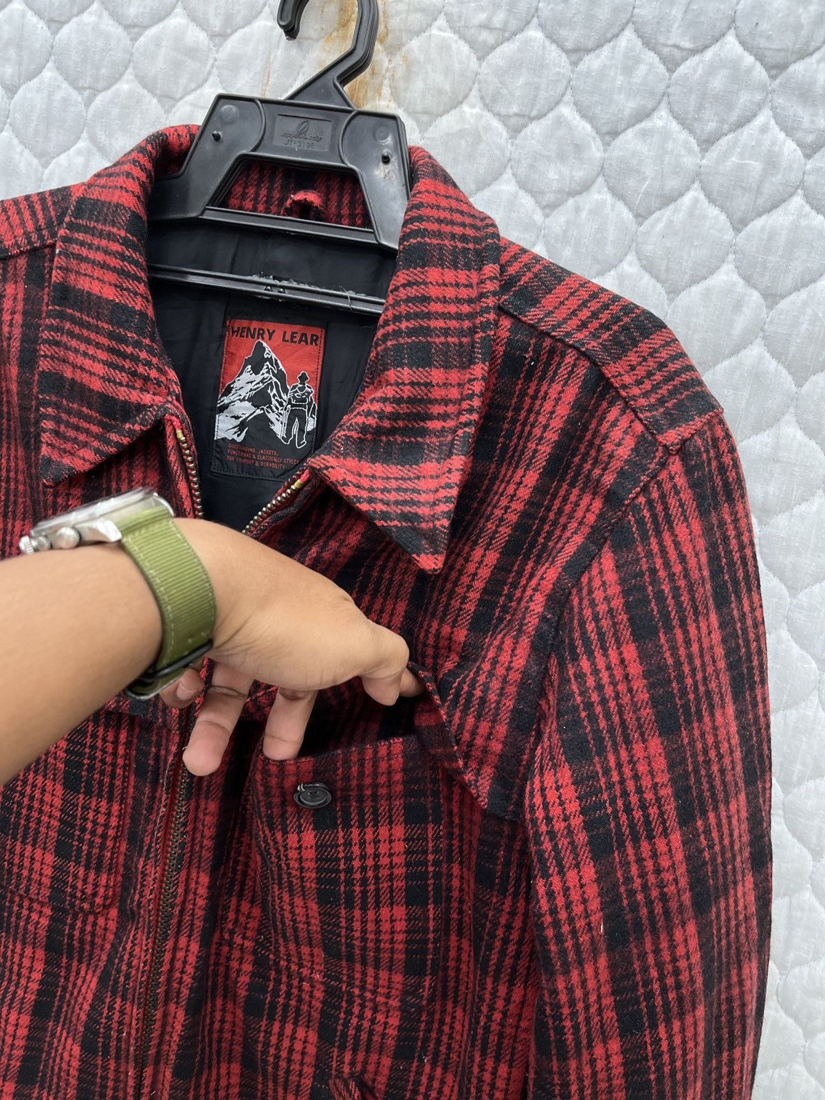 Sugar Cane 🔥🔥🔥HENRY LEAR SUGAR CANE TOYO ENTERPRISE TARTAN WOOL JACKET Size US M / EU 48-50 / 2 - 18 Thumbnail