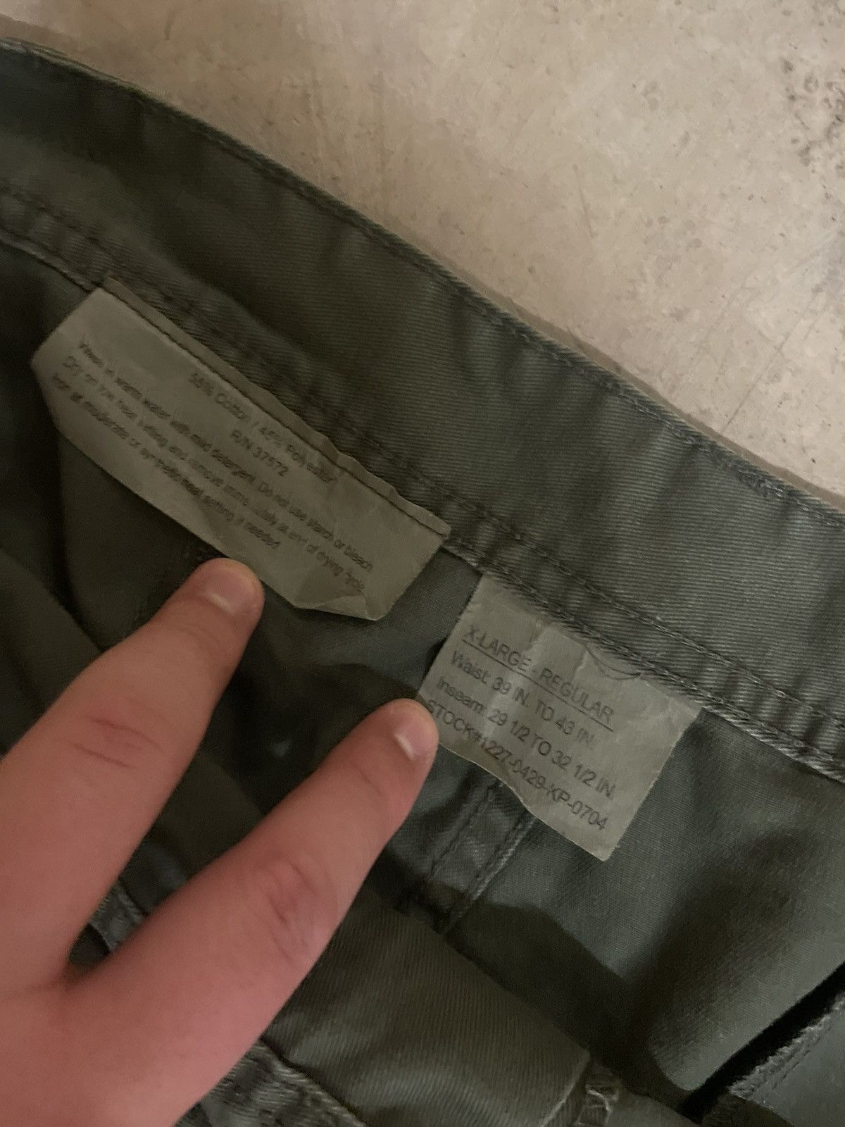 Vintage Vintage Military Surplus Quad Cargo Trousers Size US 36 / EU 52 - 4 Thumbnail