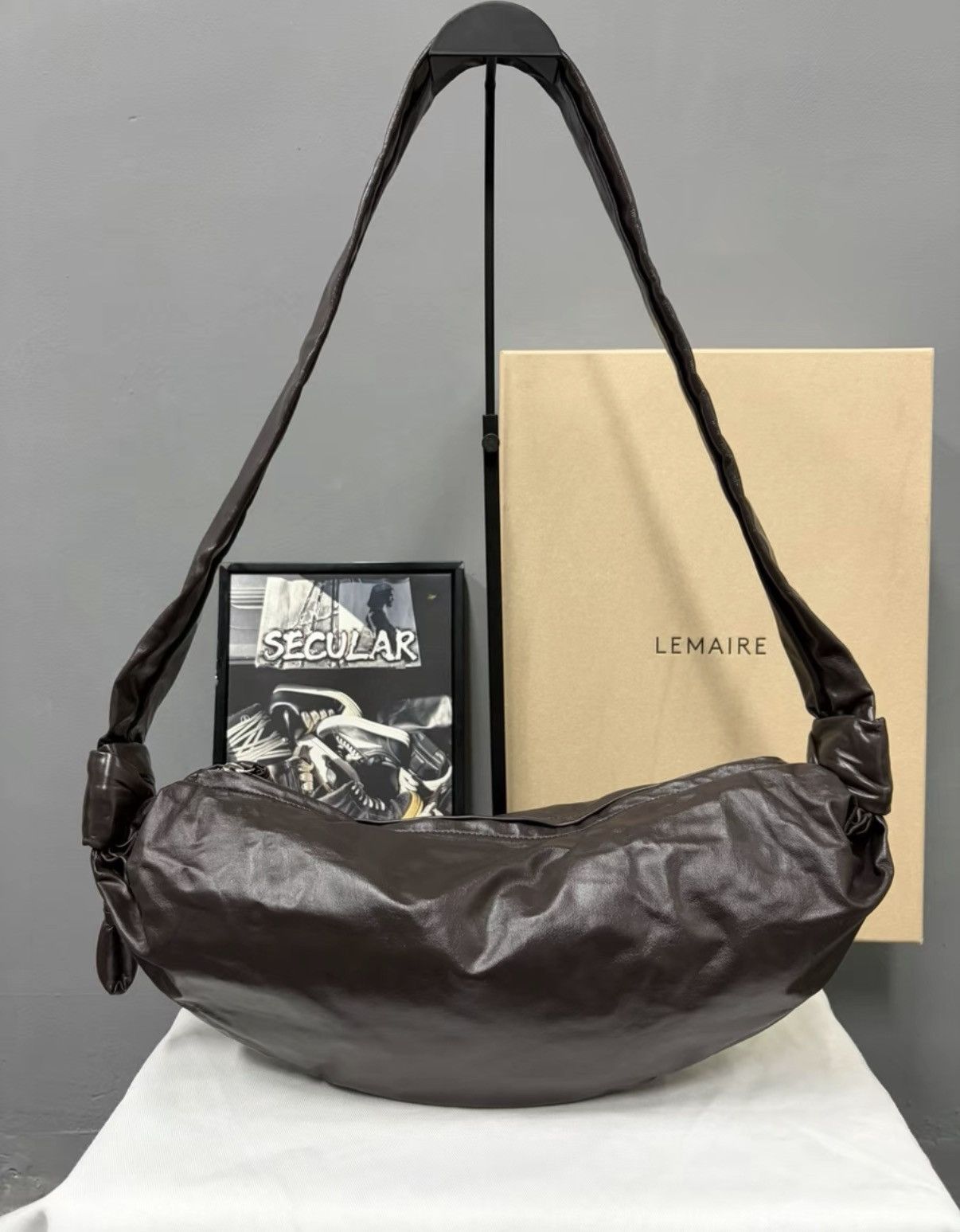 Lemaire Lemaire Medium Croissant Bag K34 Size ONE SIZE - 5 Thumbnail