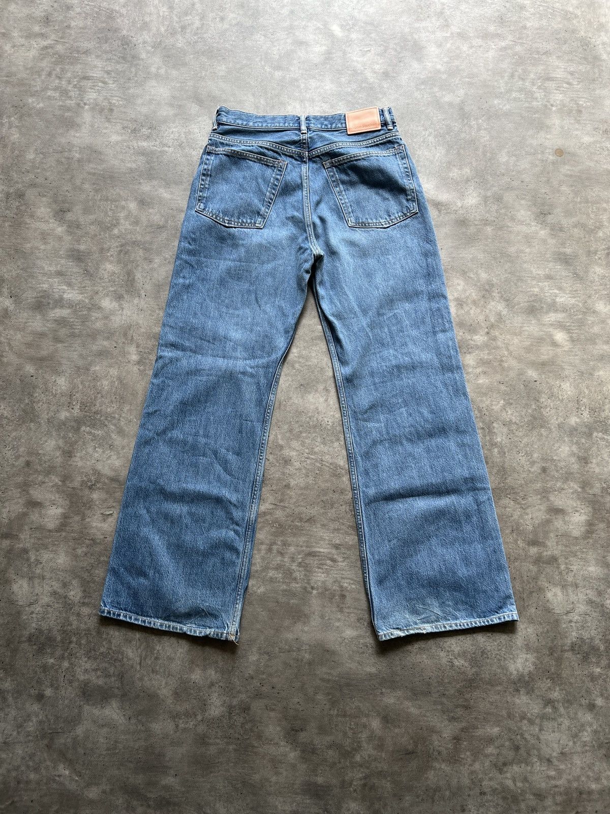 Acne Studios Acne Studios 2021 F Dark Blue Trash buggy jeans pants Size US 32 / EU 48 - 5 Thumbnail