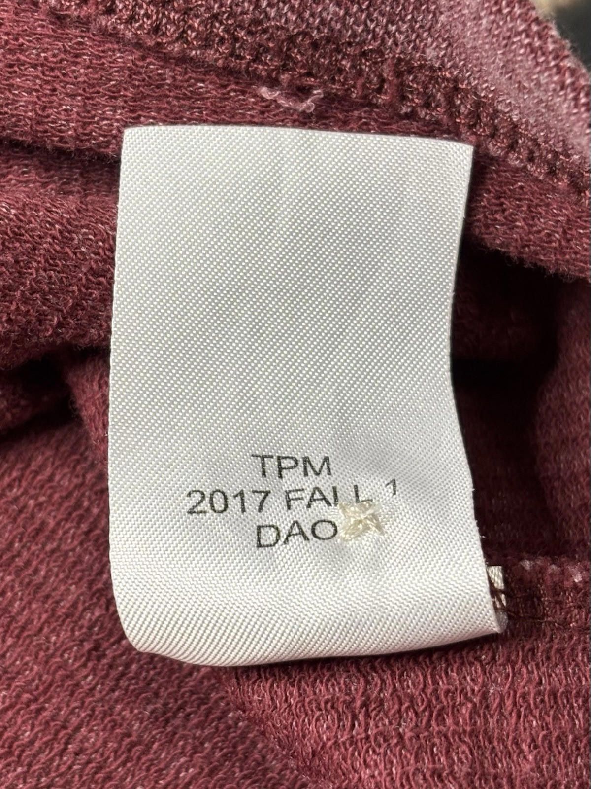 UNTUCKit Untuckit Polo Shirt Men's XL Burgundy Long Sleeve Logo Golf Size US XL / EU 56 / 4 - 11 Thumbnail