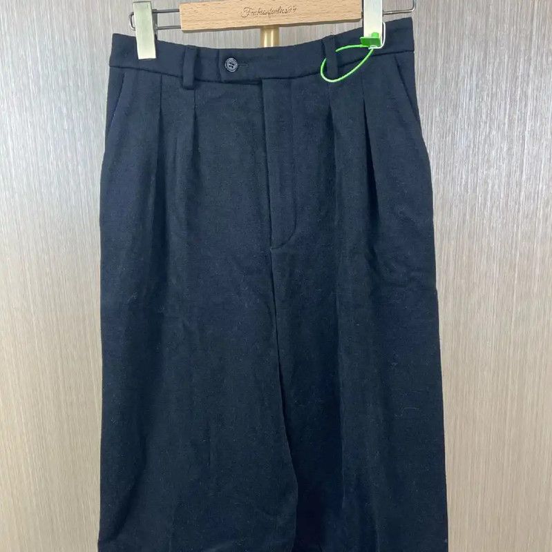 Yves Saint Laurent Yves Saint Laurent Black Cotton Casual Pants 0089 Size 27" / US 4 / IT 40 - 1 Thumbnail
