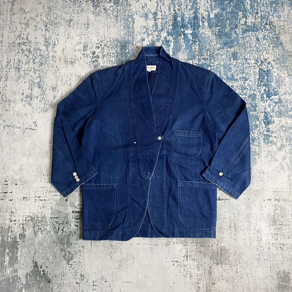 If Six Was Nine × Issey Miyake × Japanese Brand 🤝🏻NEED GONE🤝🏻tete homme denim Size US XL / EU 56 / 4 - 2 Thumbnail