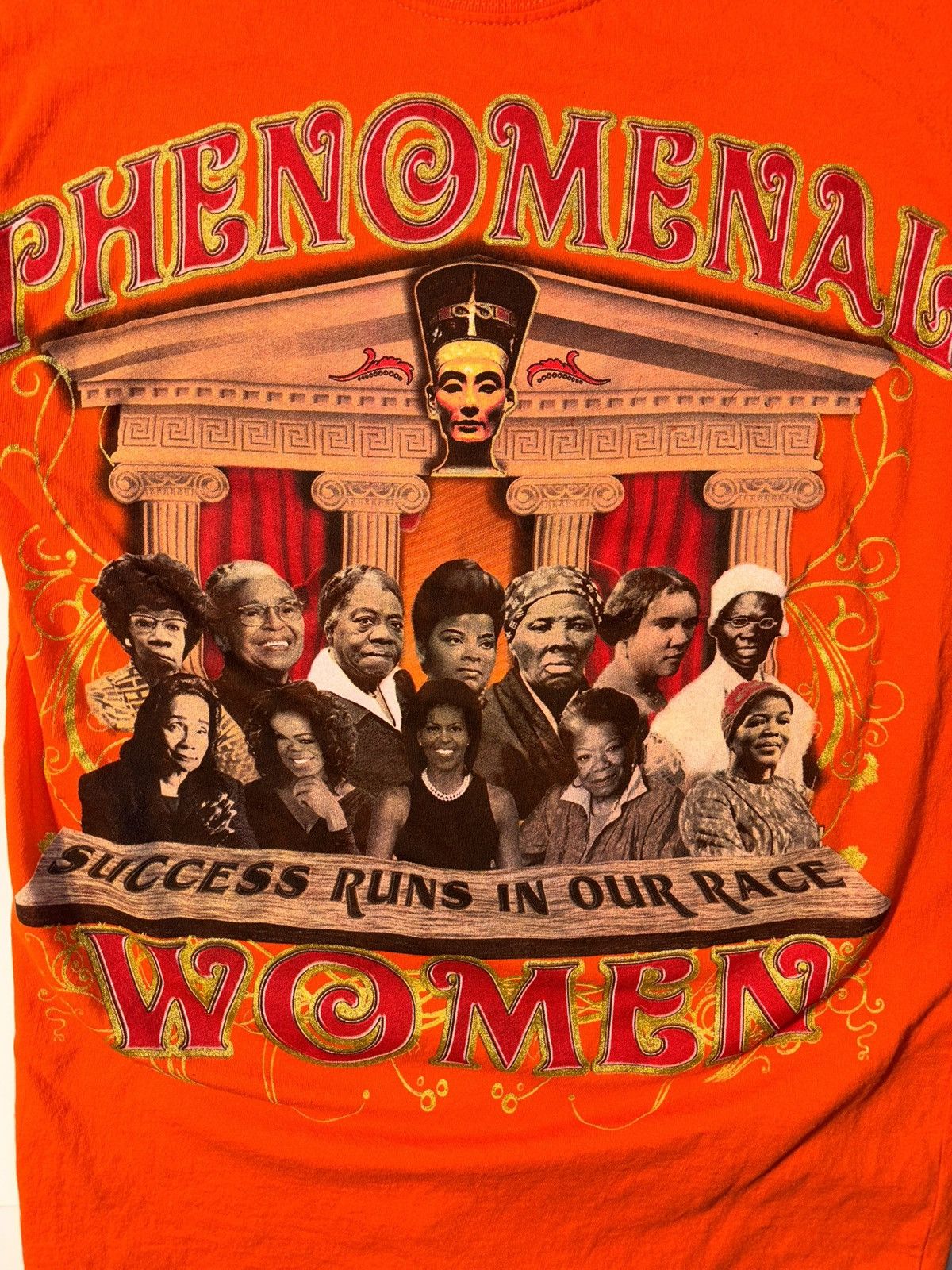 Rap Tees Phenomenal Women African American Black History Y2K Obama Size US S / EU 44-46 / 1 - 2 Thumbnail