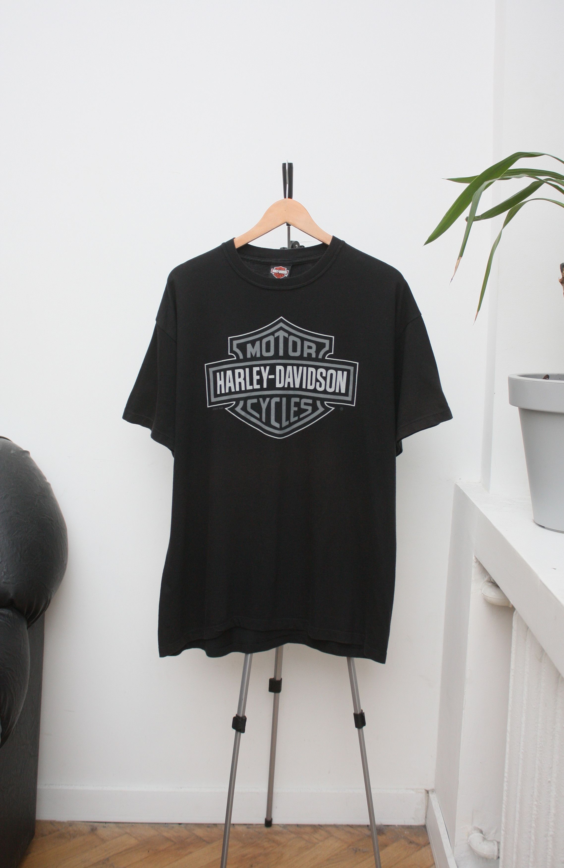 Harley Davidson Harley Davidson Robin Hood Nottingham England Black T-Shirt Size US XL / EU 56 / 4 - 2 Thumbnail