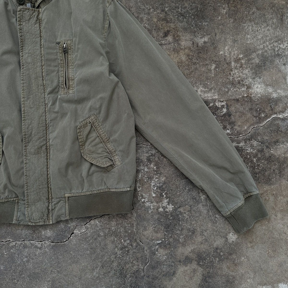Emporio Armani Vintage Armani Jeans Olive Jacket Size US M / EU 48-50 / 2 - 4 Thumbnail