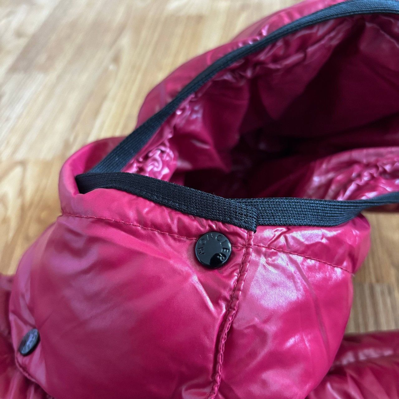 Moncler Moncler Down Jacket Puffer Pink/Red Women size 2 Size S / US 4 / IT 40 - 5 Thumbnail