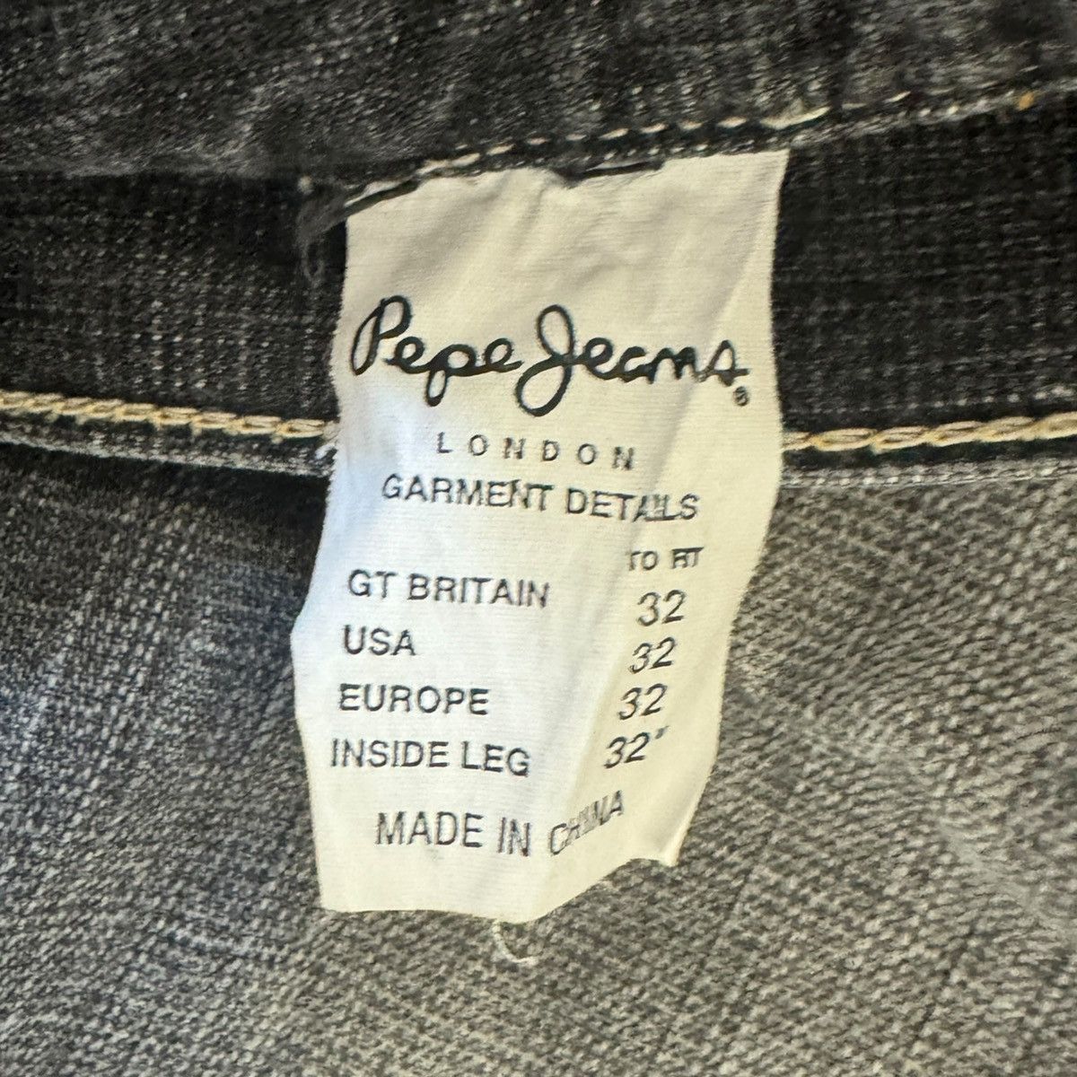 Pepe Jeans × Vintage Rare distressed patchwork amazing up jeans Size US 32 / EU 48 - 11 Thumbnail
