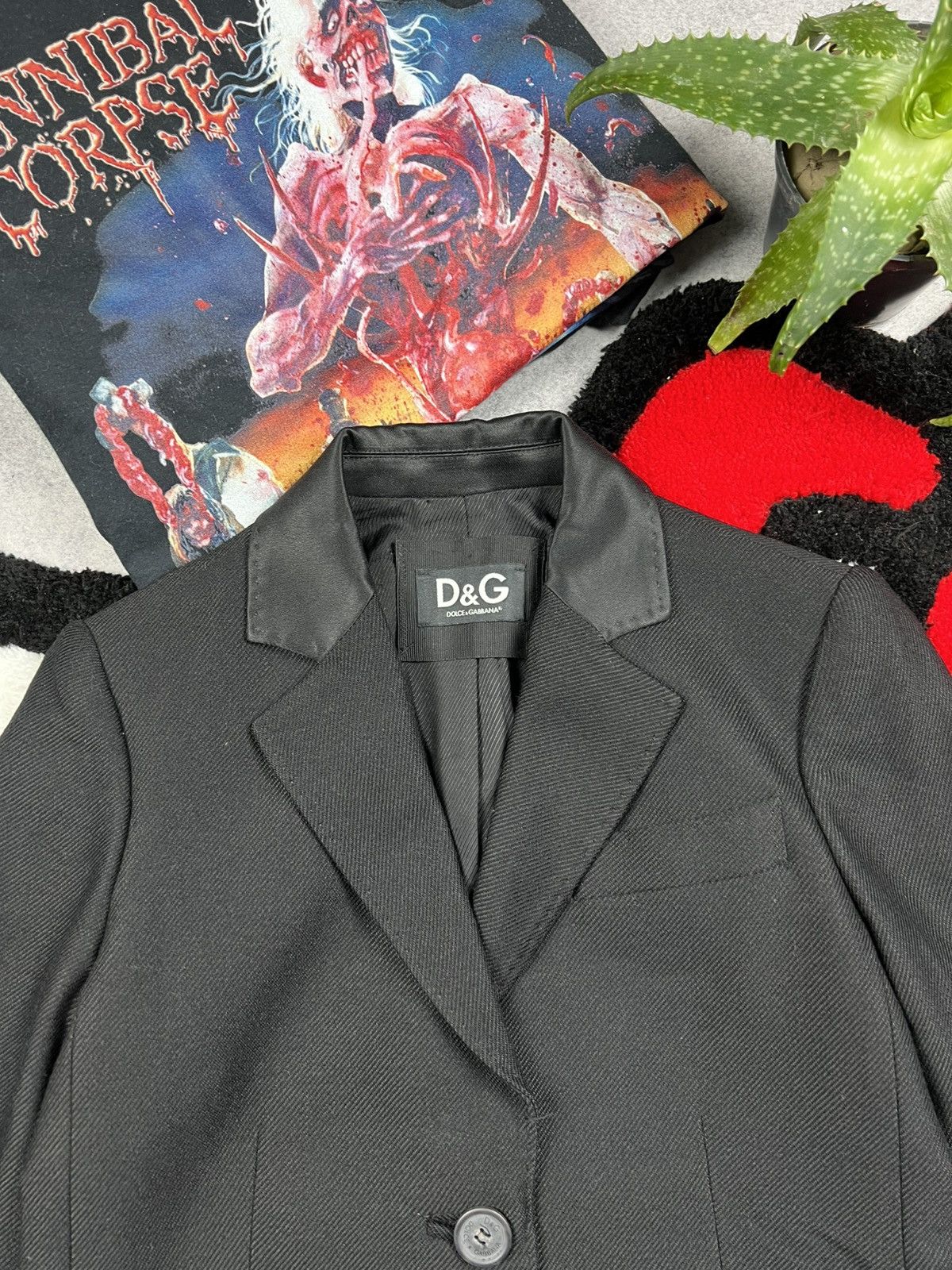 Dolce & Gabbana Vintage Dolce&Gabbana Italy Viscose Y2K Coat Trench Size S / US 4 / IT 40 - 4 Thumbnail
