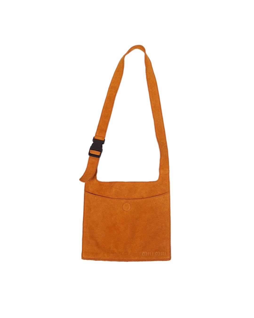Miu Miu Miu Miu S/S1999 Orange Suede Bag Size ONE SIZE - 1 Thumbnail