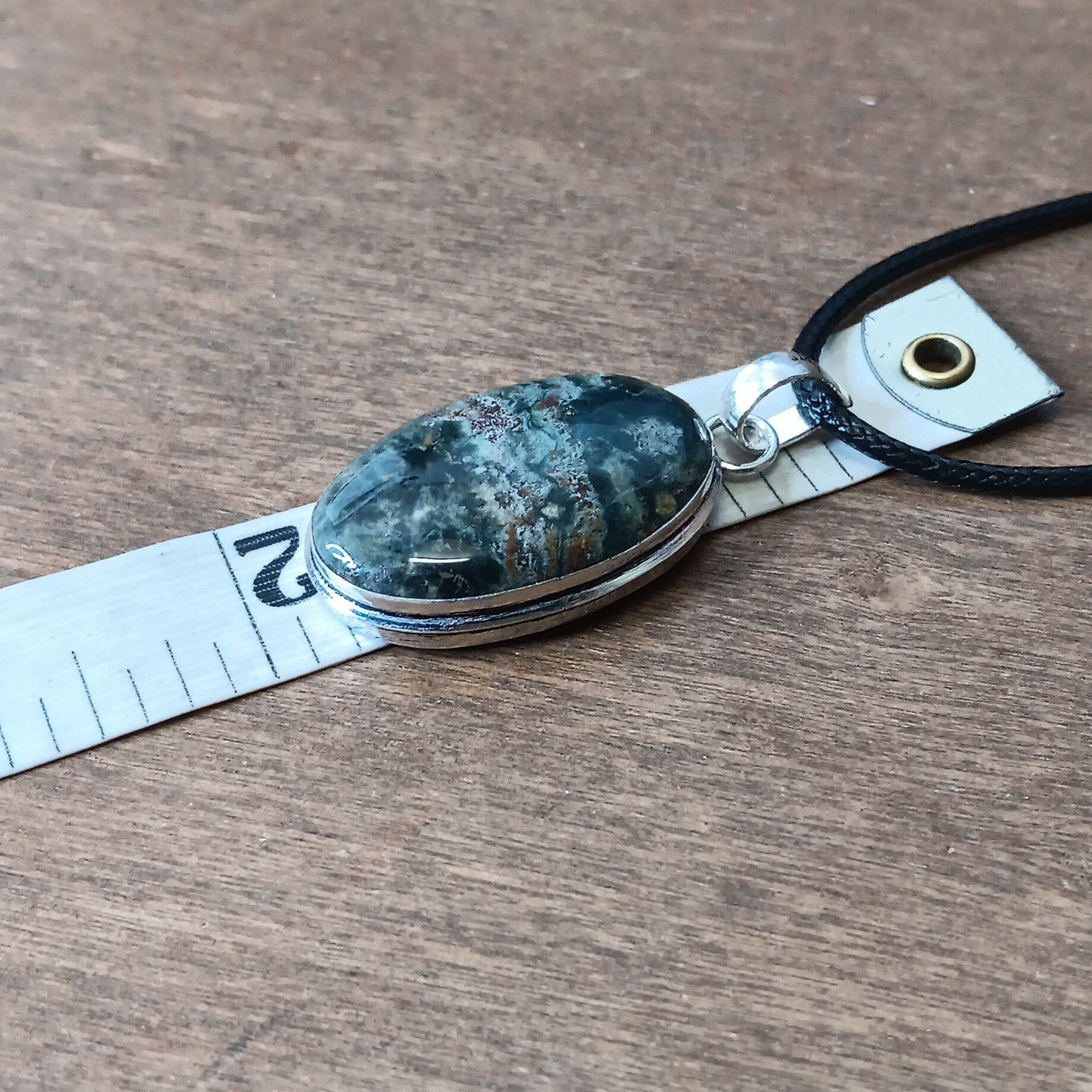 Other Ocean Jasper gemstone pendant necklace Size ONE SIZE - 3 Thumbnail