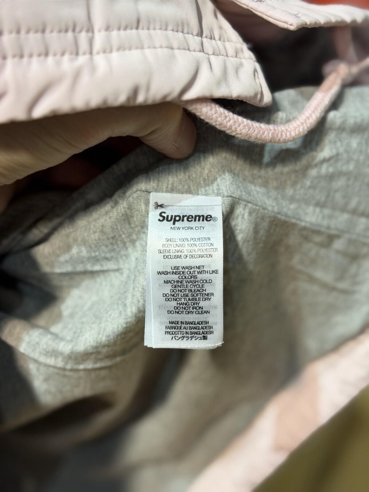 Supreme Supreme SS26 Spellout Embroidered Jacket Pink Size Small Size US S / EU 44-46 / 1 - 10 Thumbnail