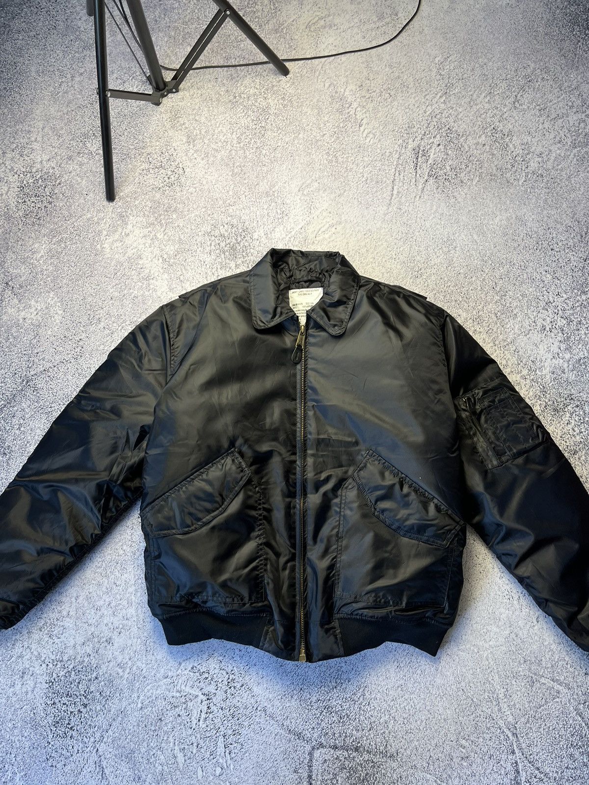 Vintage Vintage black Reversible Bomber Jacket MA1 Size US XXL / EU 58 / 5 - 3 Thumbnail
