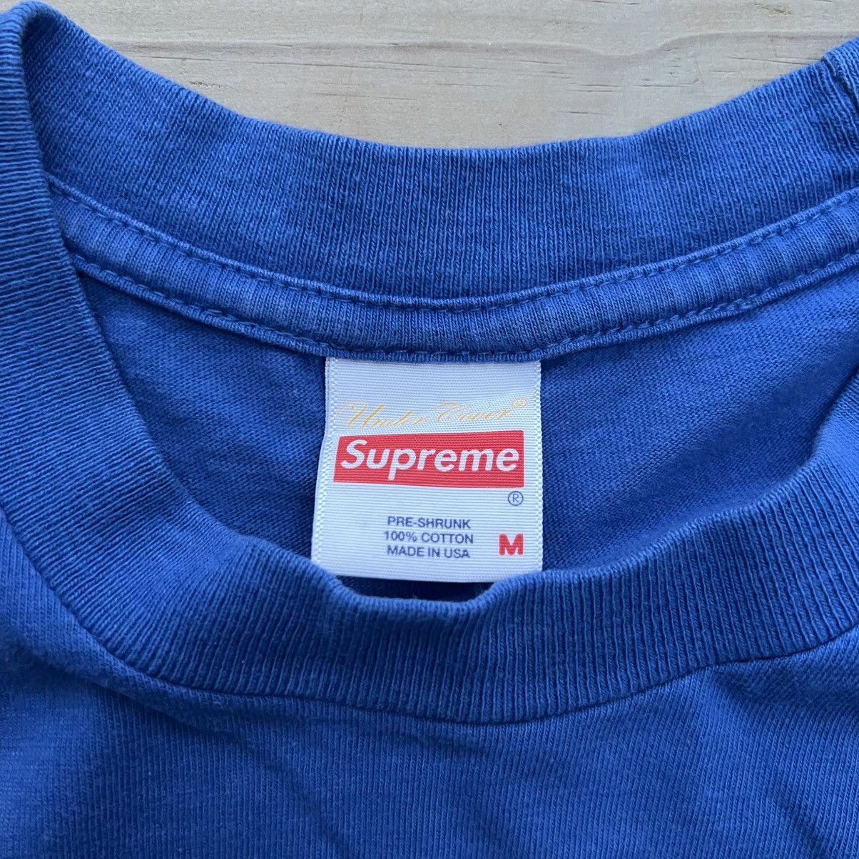 Public Enemy × Supreme × Undercover Supreme X Public Enemy X Undercover White House Tee Blue VTG Size US M / EU 48-50 / 2 - 6 Thumbnail