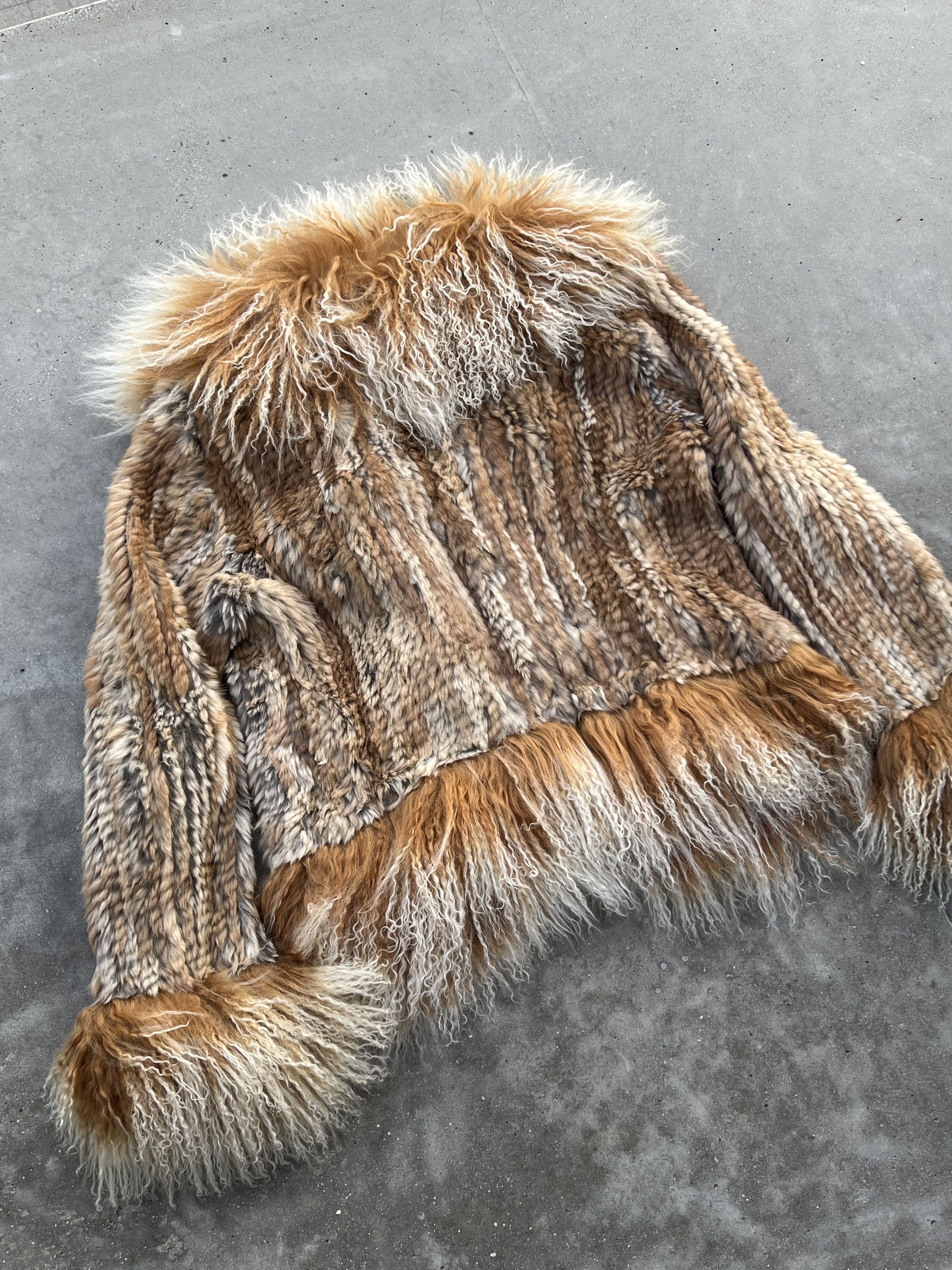 Japanese Brand real rabbit fur jacket avant garde Size M / US 6-8 / IT 42-44 - 12 Thumbnail