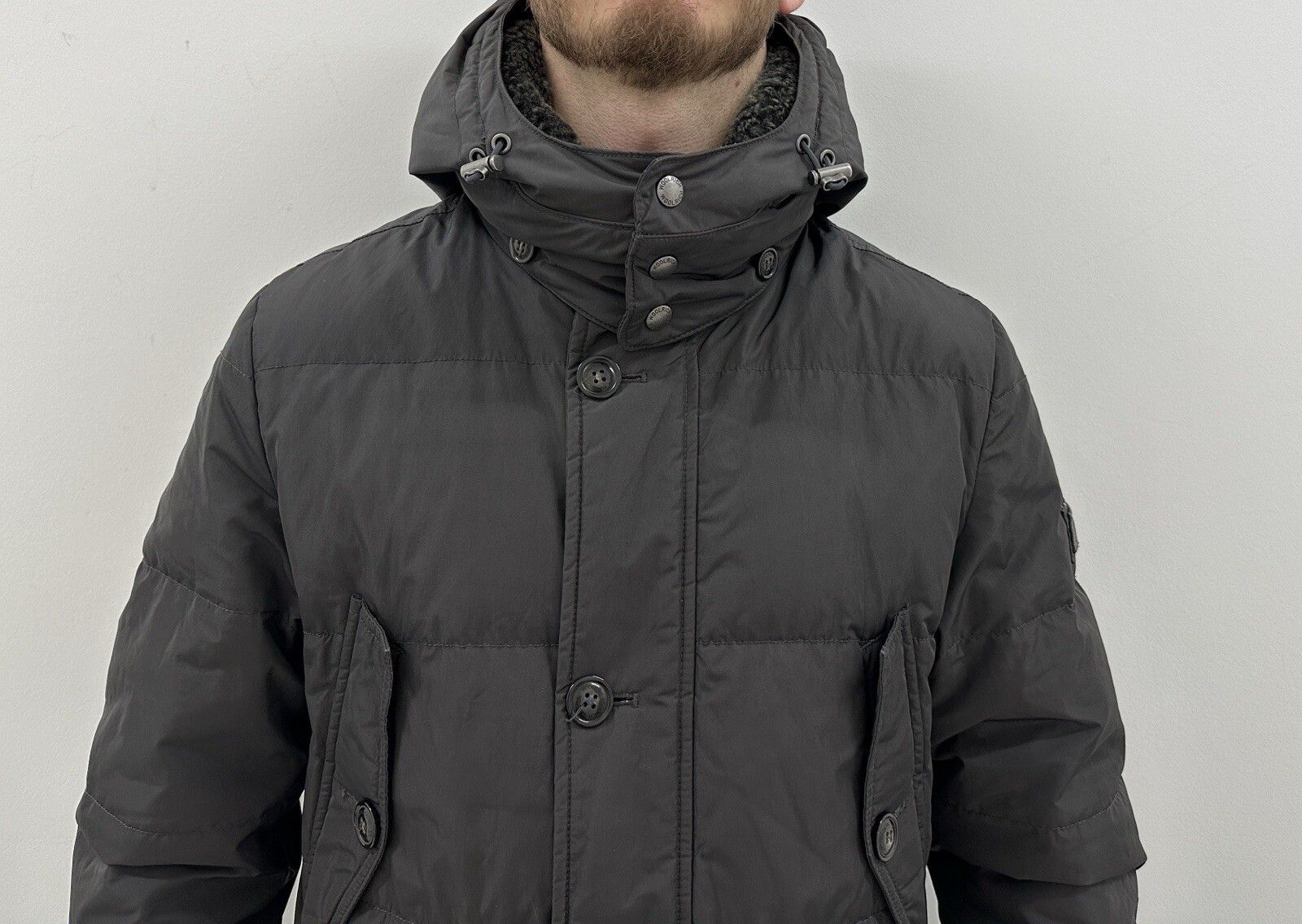 DDP Woolrich Mens Jacket Down Puffer Winter size US-S / EU-M