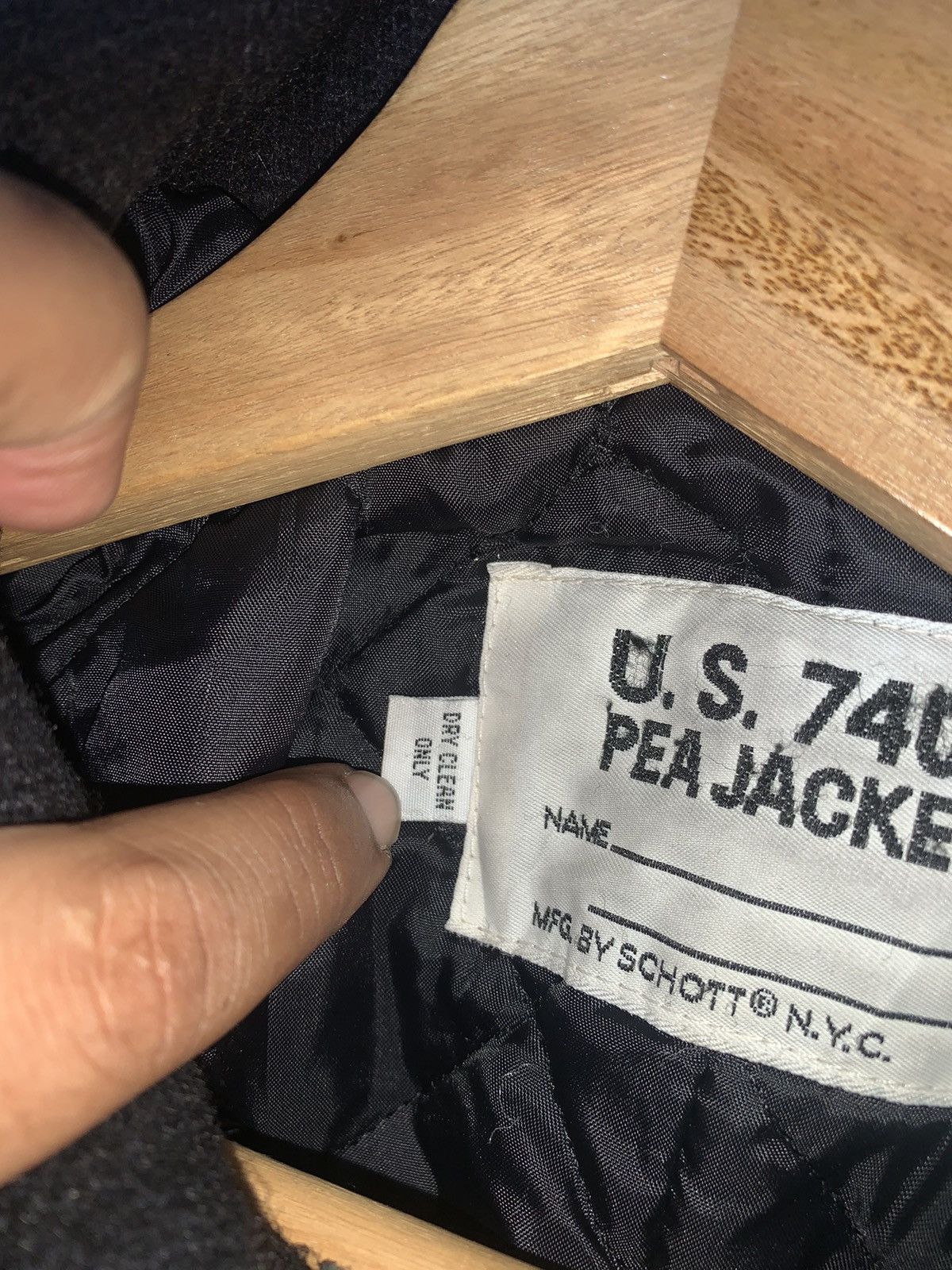 Vintage Vintage U.S 740N PEA JACKET WOOL Size US M / EU 48-50 / 2 - 8 Thumbnail