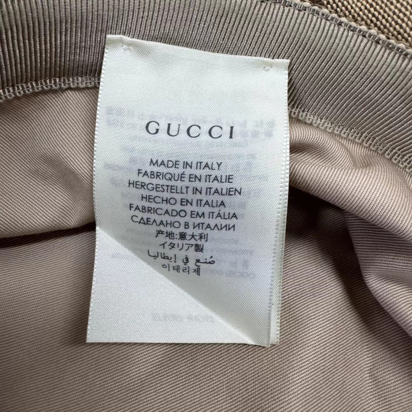 Gucci Gucci GG Supreme Monogram Bucket Hat L Size ONE SIZE - 6 Thumbnail