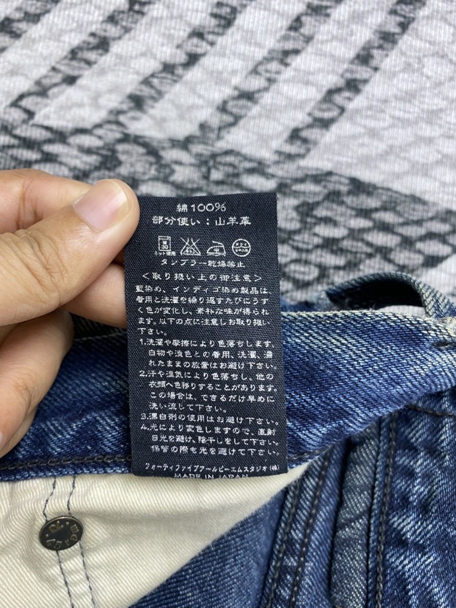 45rpm Vintage 45rpm Japan Distressed Denim Pants Size US 30 / EU 46 - 15 Thumbnail